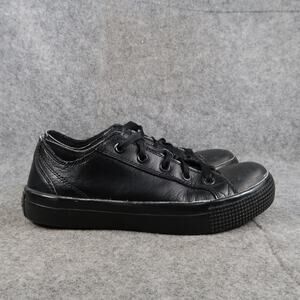 Tredsafe Shoes Womens 8W Casual Sneakers Workwear Slip Resistant Lace Up Black